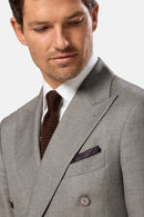 Marco Double Breasted 2 Piece Suit - Stone