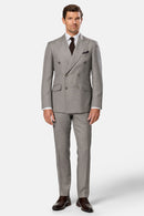 Marco Double Breasted 2 Piece Suit - Stone