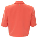Marina Cropped Blazer - Coral