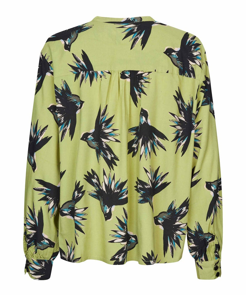 Bonitai Print Blouse - Fern