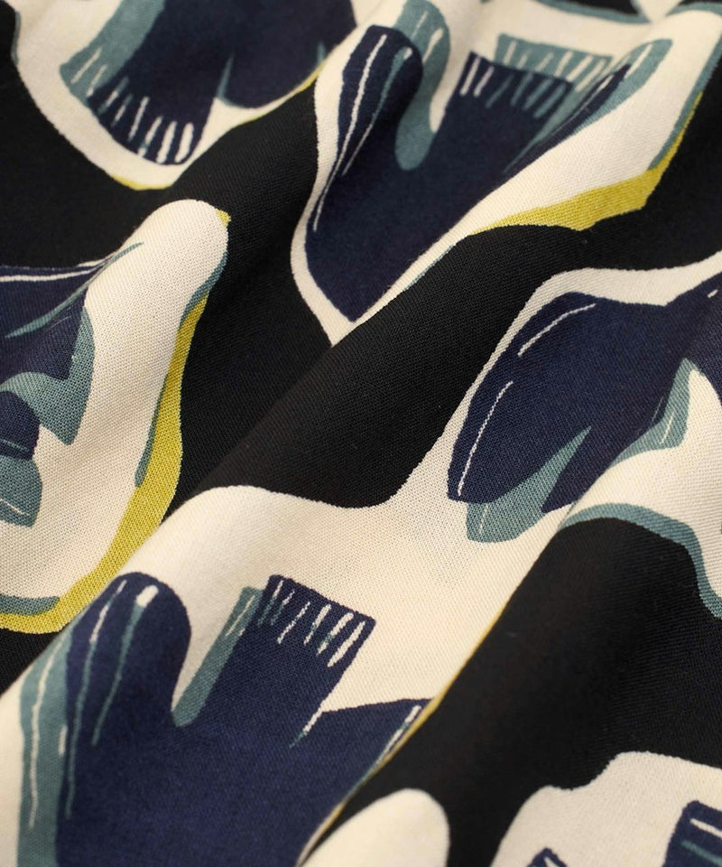 Bonitai Print Blouse - Maritime Blue