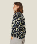 Bonitai Print Blouse - Maritime Blue