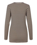 Doritla Stripe T-Shirt - Black