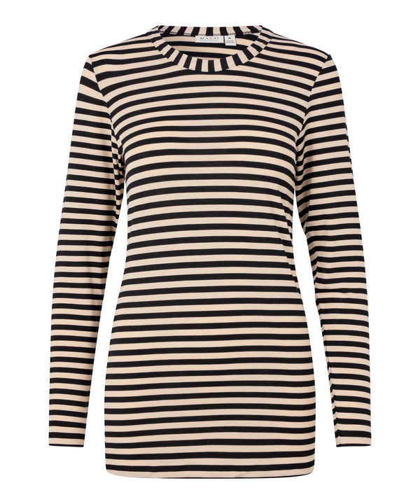 Doritla Stripe T-Shirt - Black