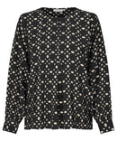 Doella Print Jumper - Black