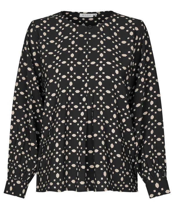 Doella Print Jumper - Black