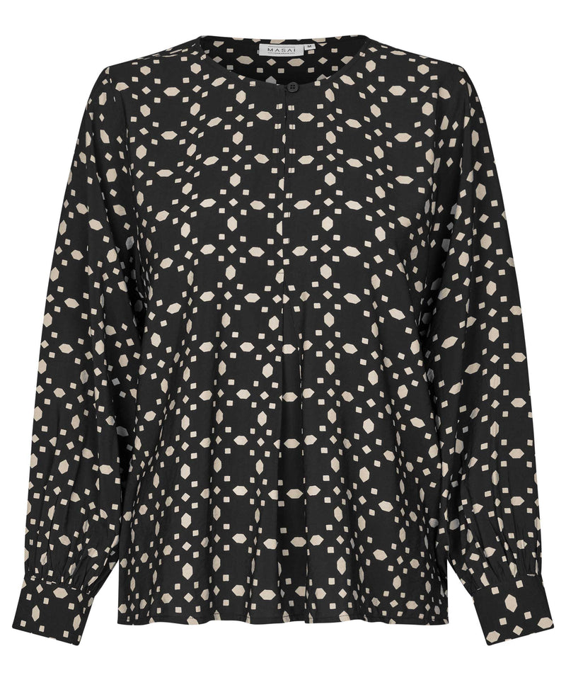 Doella Print Jumper - Black