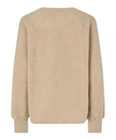 Junte V Neck Cardigan - Fog