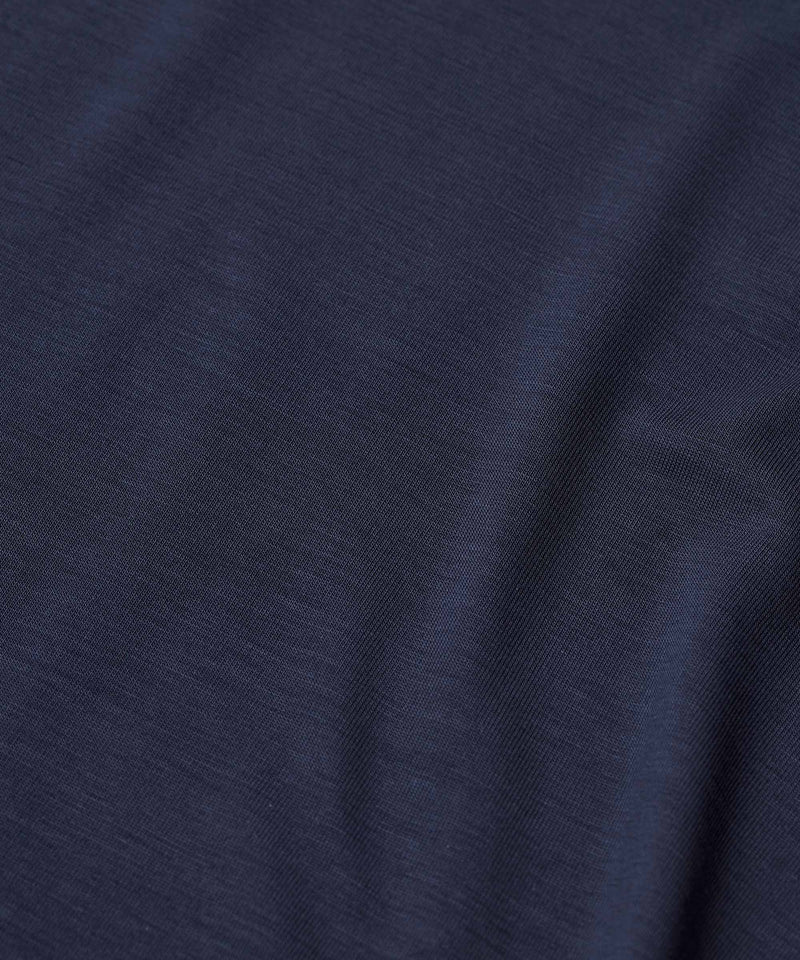 Brooklyn Turtleneck T-Shirt - Navy Blazer