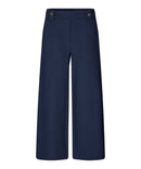 Paxora Wide Leg Trouser - Navy Blazer
