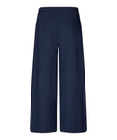 Paxora Wide Leg Trouser - Navy Blazer