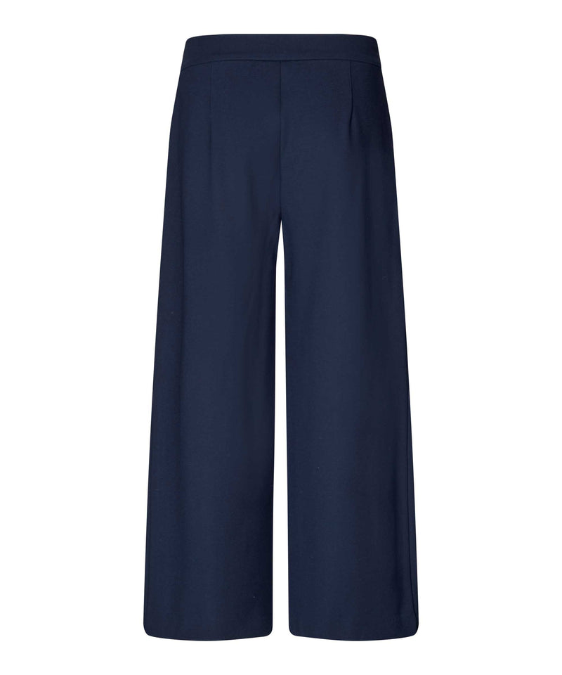 Paxora Wide Leg Trouser - Navy Blazer