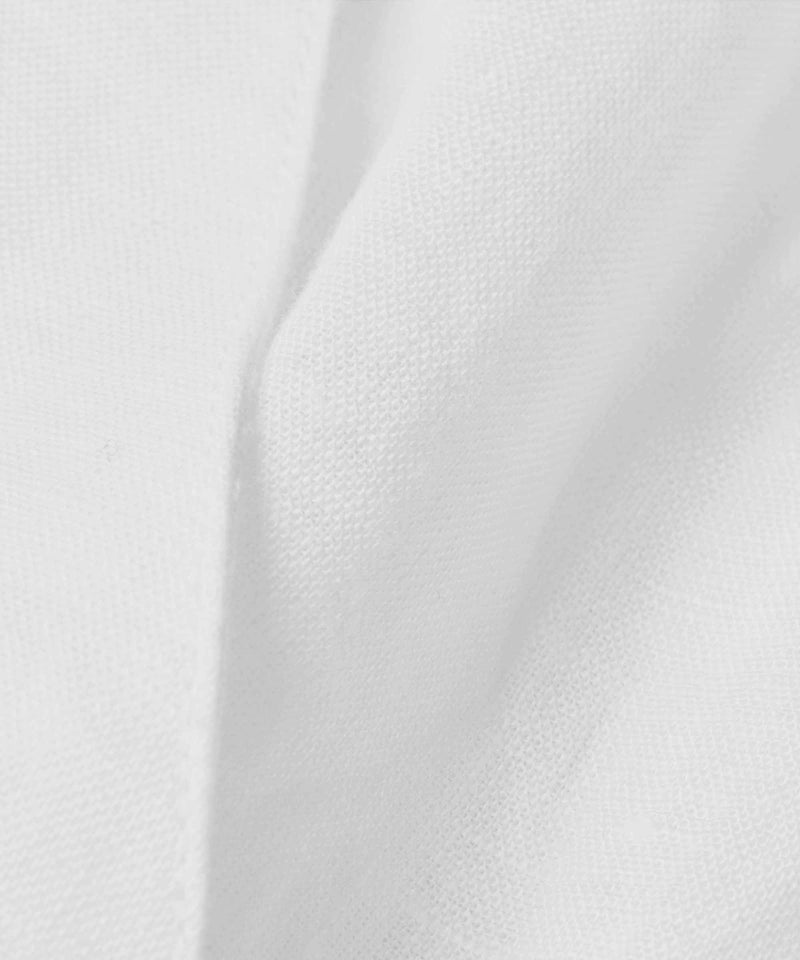 Braidy Short Sleeve Top - White