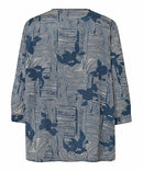 Braekyn 3/4 Sleeve Shirt - Sargasso Sea