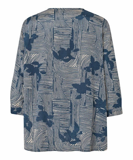 Braekyn 3/4 Sleeve Shirt - Sargasso Sea