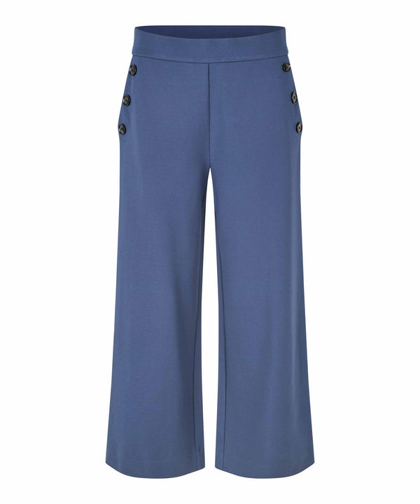 Prisca Wide Leg Trousers - Sargasso Sea