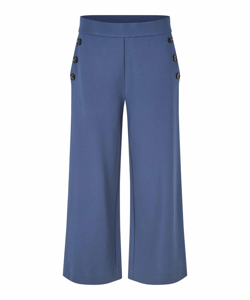 Prisca Wide Leg Trousers - Sargasso Sea