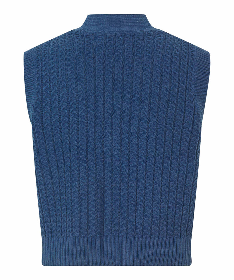 Laney Sleeveless Jumper - Sargasso Sea
