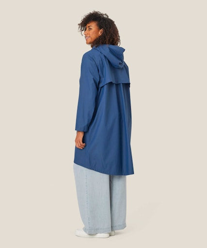 Theia Hooded Coat - Sargasso Sea