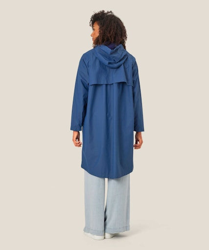 Theia Hooded Coat - Sargasso Sea