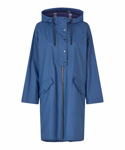 Theia Hooded Coat - Sargasso Sea