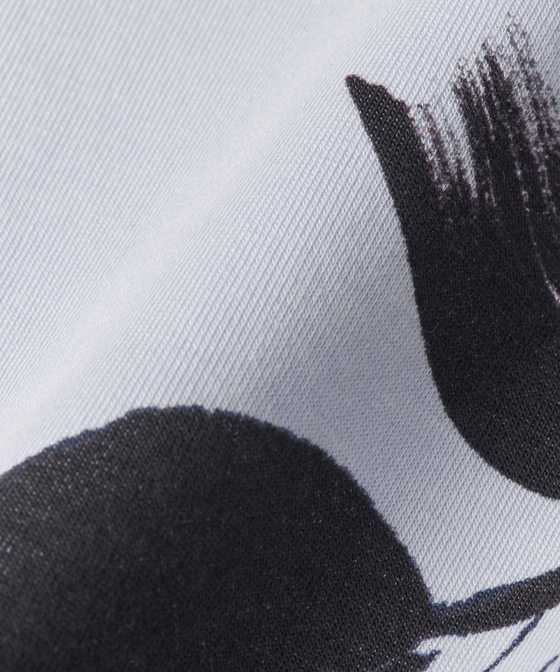 Dominan Front Print T-Shirt - Heather