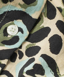 Kata 3/4 Sleeve Print Shirt - Lichen Green