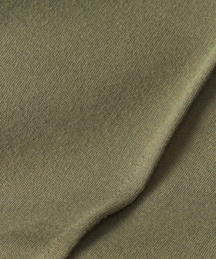 Piana Wide Crop Trouser - Lichen Green