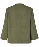 Dalton Long Sleeve Top - Lichen Green