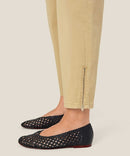 Padme Slim Leg Trousers - Safari