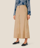 Portia Wide Leg Trousers - Safari