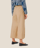 Portia Wide Leg Trousers - Safari