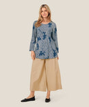 Portia Wide Leg Trousers - Safari