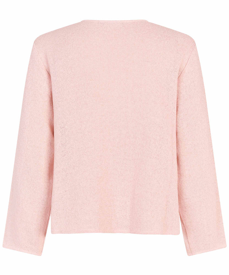 Julitta Long Sleeve Jacket - Mauve Chalk