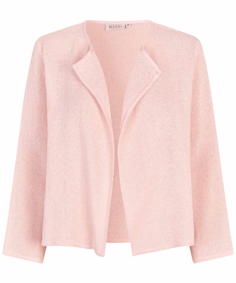 Julitta Long Sleeve Jacket - Mauve Chalk