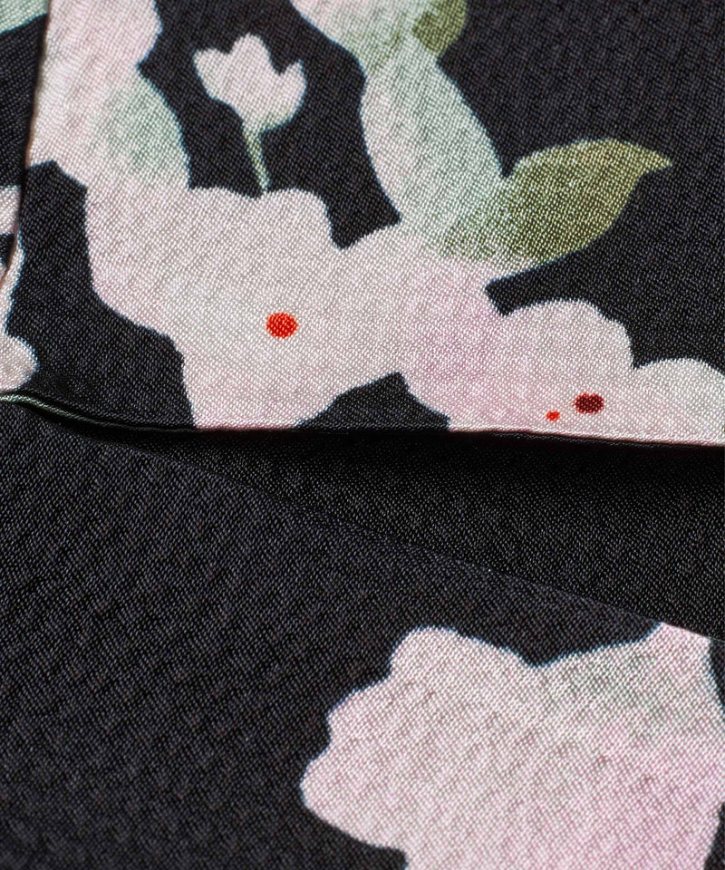 Nimes 3/4 Sleeve Print Dress - Pink Lady