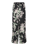 Parili Wide Leg Print Trousers - Pink Lady