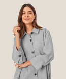 Idakaia 3/4 Sleeve Shirt - Light Grey Melange