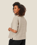 Dolore Short Sleeve Shirt - Natural