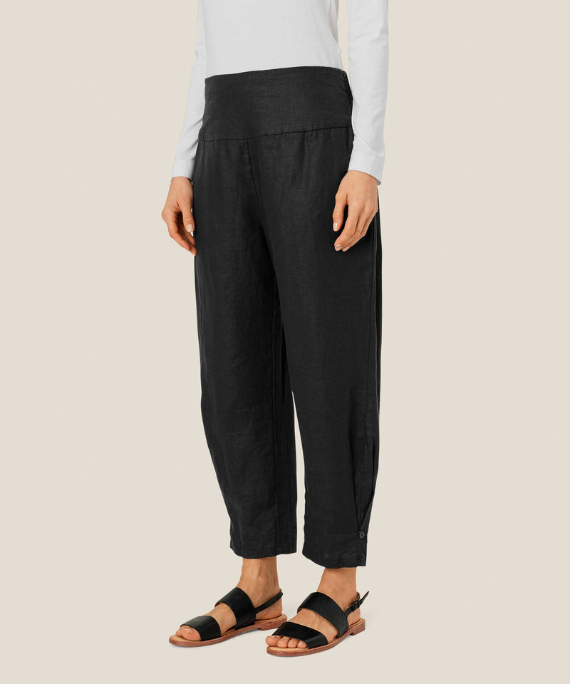 Penna Crop Trouser - Black