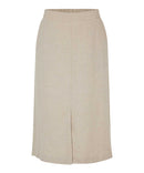 Salud Midi Skirt - Natural