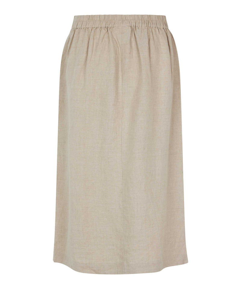 Salud Midi Skirt - Natural