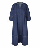 Nasya Dress - Raw Denim