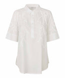 Ginovelle Short Sleeve Tunic - White