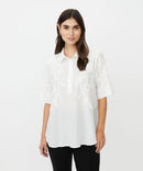 Ginovelle Short Sleeve Tunic - White