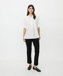 Ginovelle Short Sleeve Tunic - White