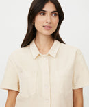 Ivonelle Short Sleeve Shirt - Jet Stream