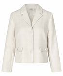 Jaxanja Lapel Blazer - Whitecap