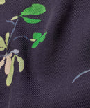 Ibilisan 3/4 Sleeve Print Blouse - Navy Blazer