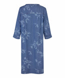 Nokolo 3/4 Sleeve Dress - Blue Denim